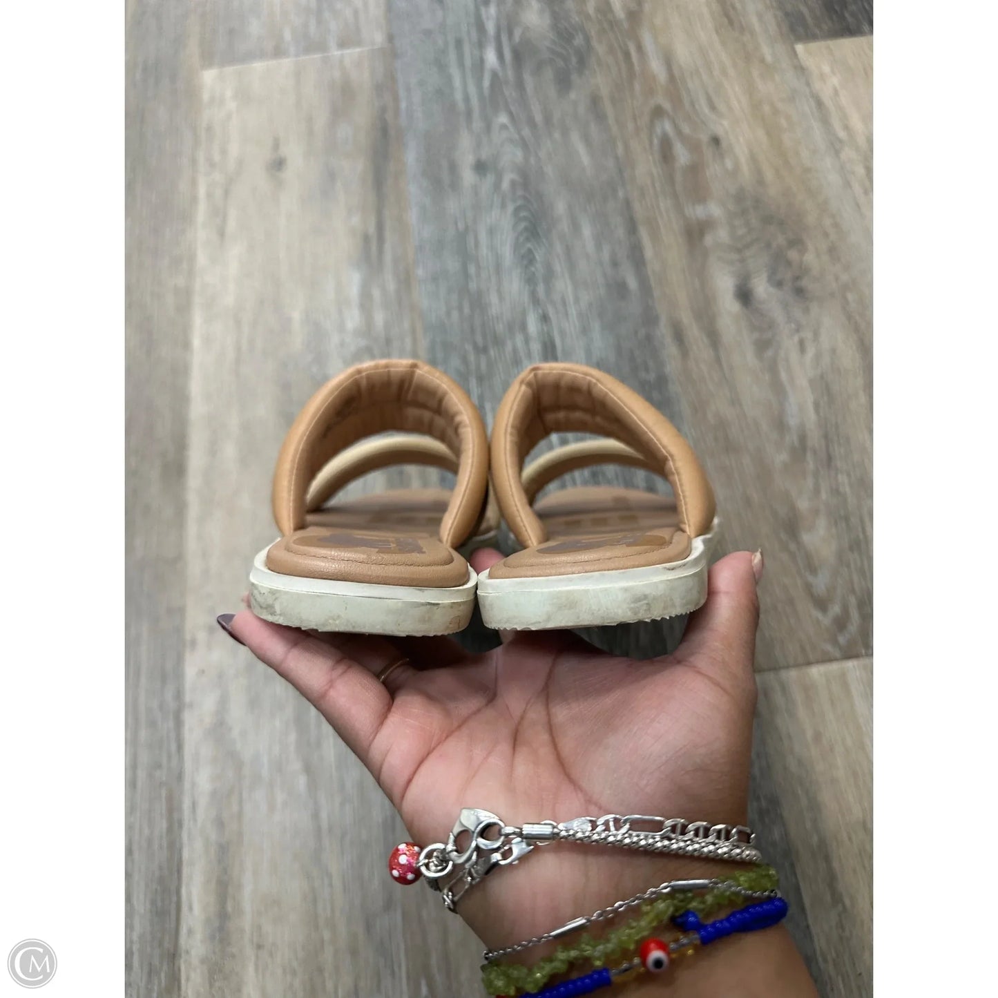 Sandals Flats By Sorel In Tan, Size: 7