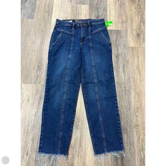 Jeans Straight By Kut In Blue Denim, Size: 8