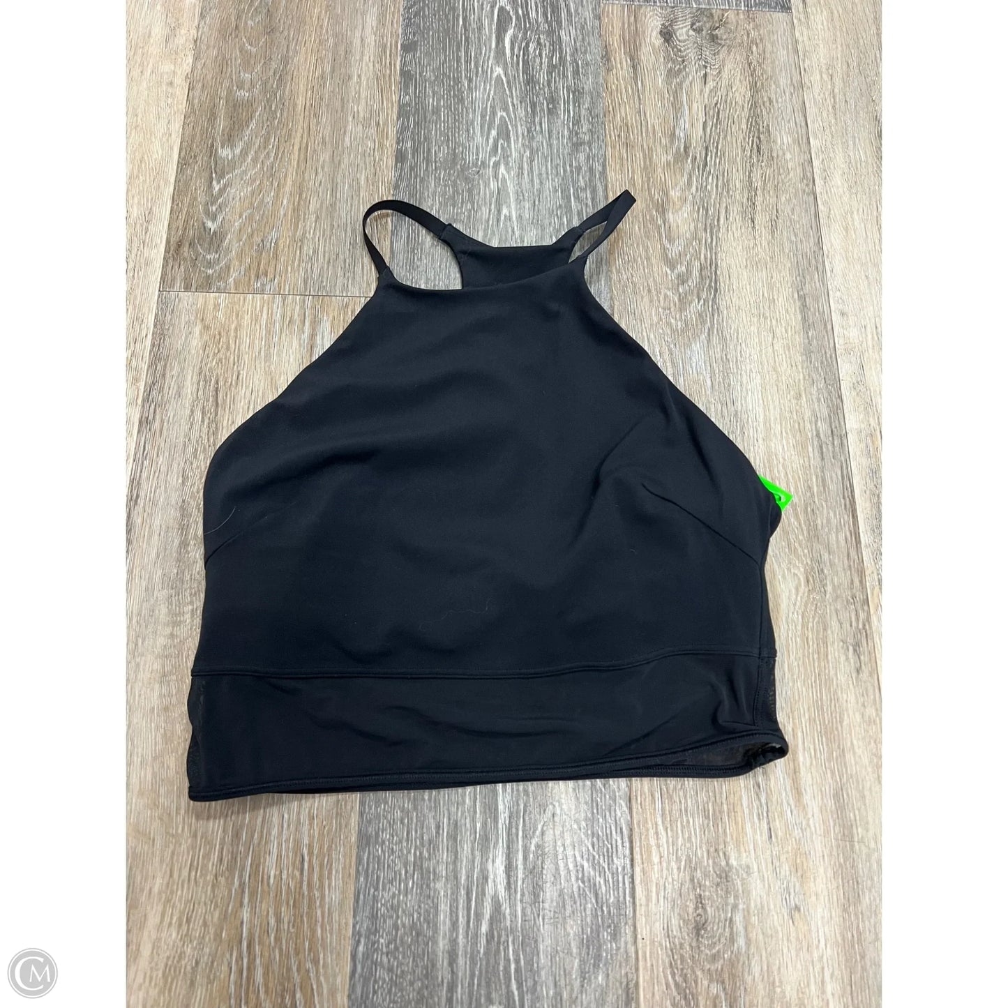 Athletic Tank Top By Lululemon In Black, Size: M