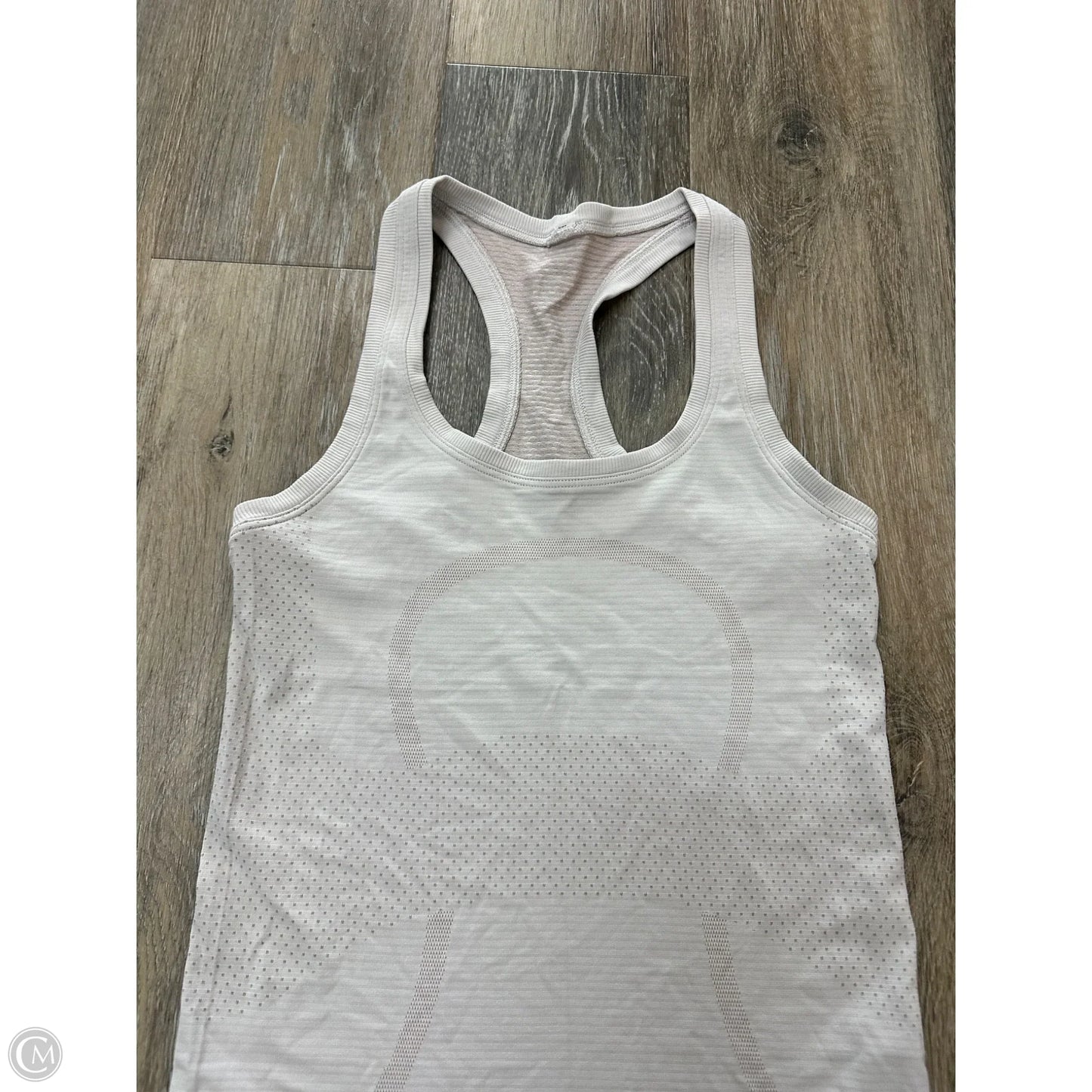 Athletic Tank Top By Lululemon In Cream, Size: 2