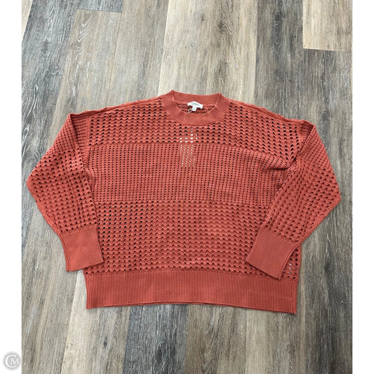 Sweater By Haven In Orange, Size: Xl