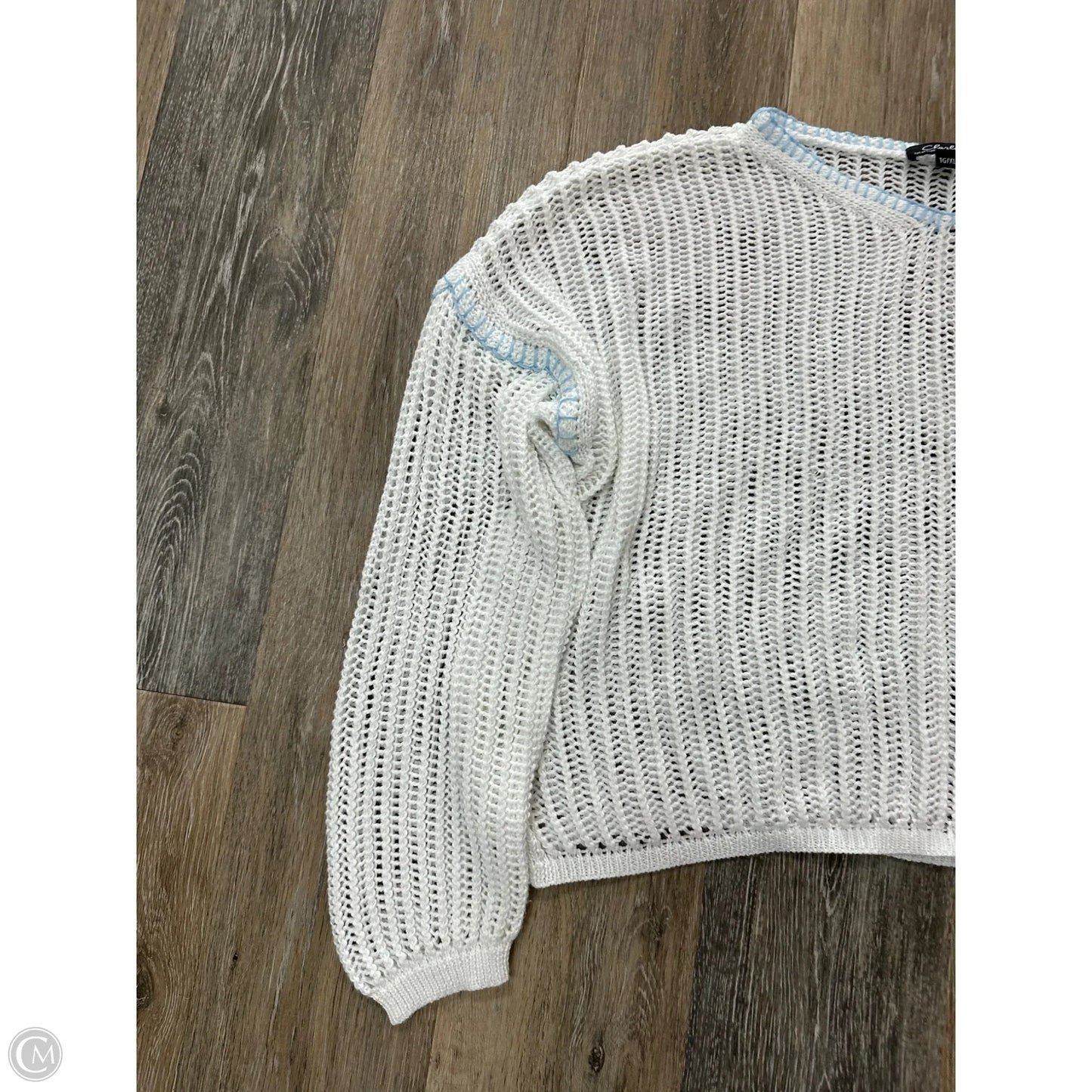 Sweater By Charlie B In White, Size: Xl