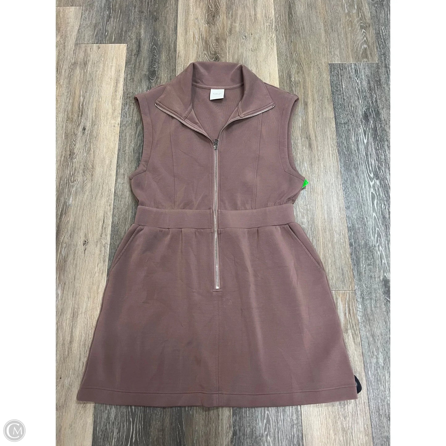 Athletic Dress By Varley In Tan, Size: L
