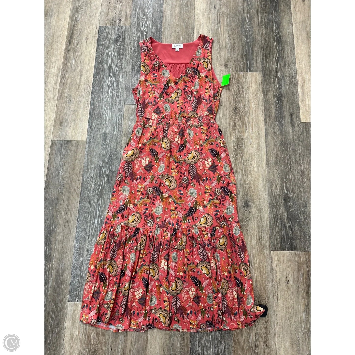 Dress Casual Maxi By Evereve In Floral Print, Size: M