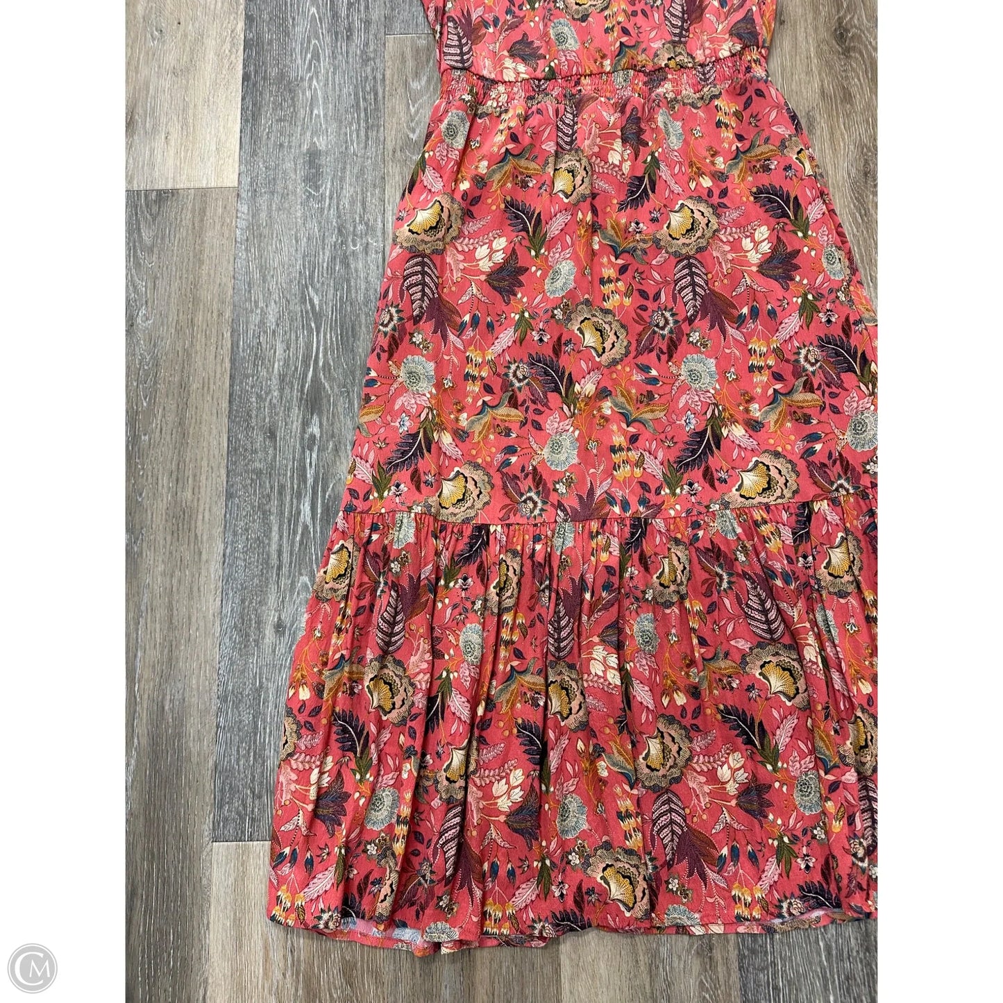 Dress Casual Maxi By Evereve In Floral Print, Size: M