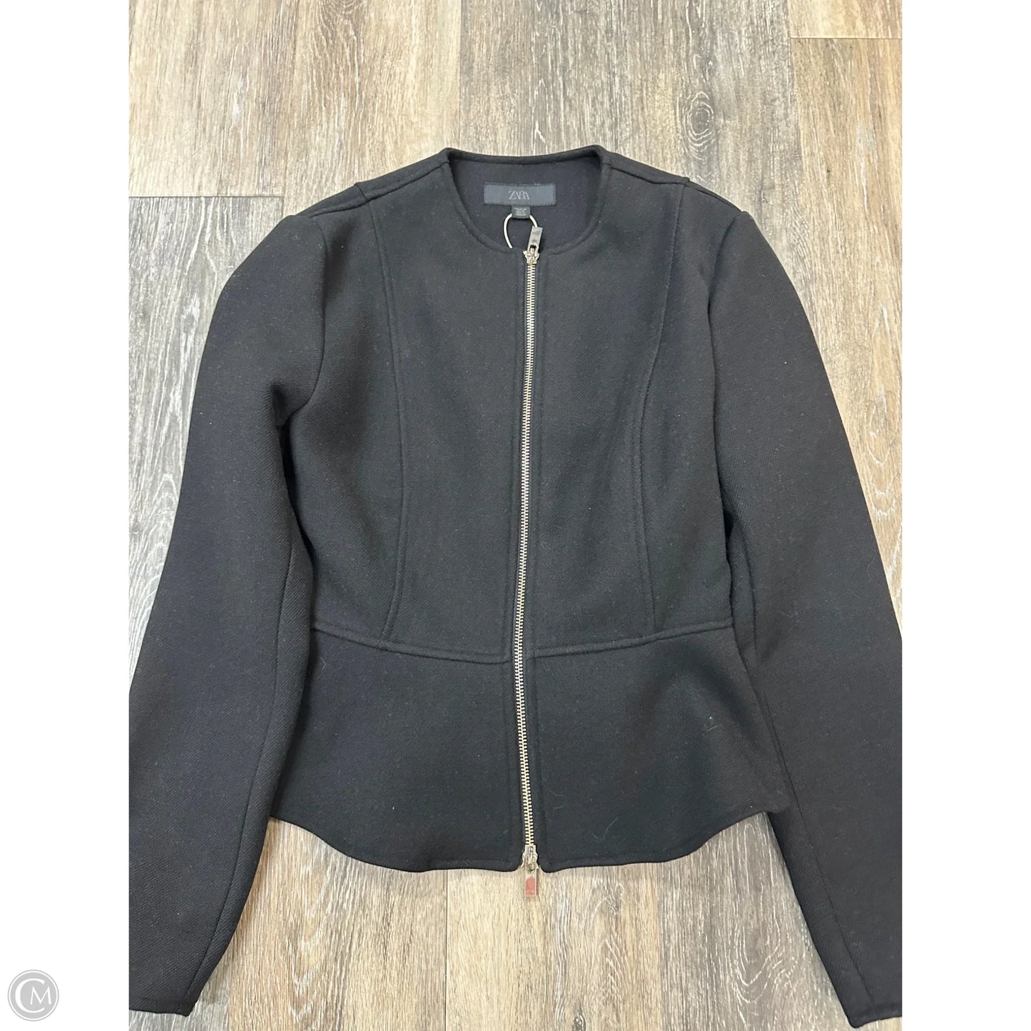 Jacket Other By Zara In Black, Size: Xs