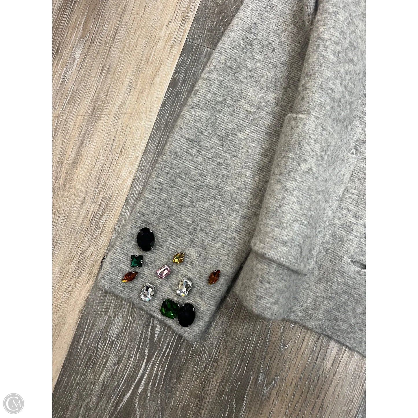 Sweater Cardigan By Zara In Grey, Size: S