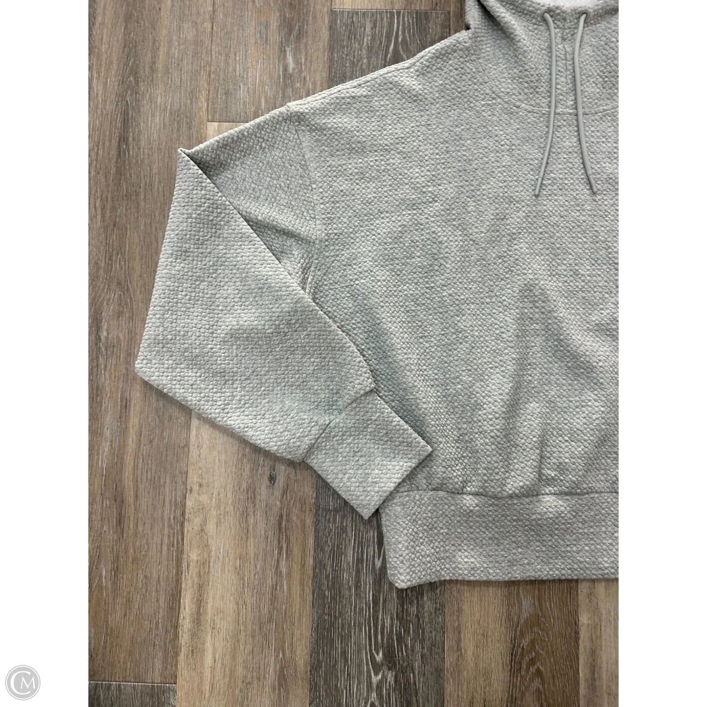Athletic Sweatshirt Hoodie By Old Navy In Grey, Size: Xl
