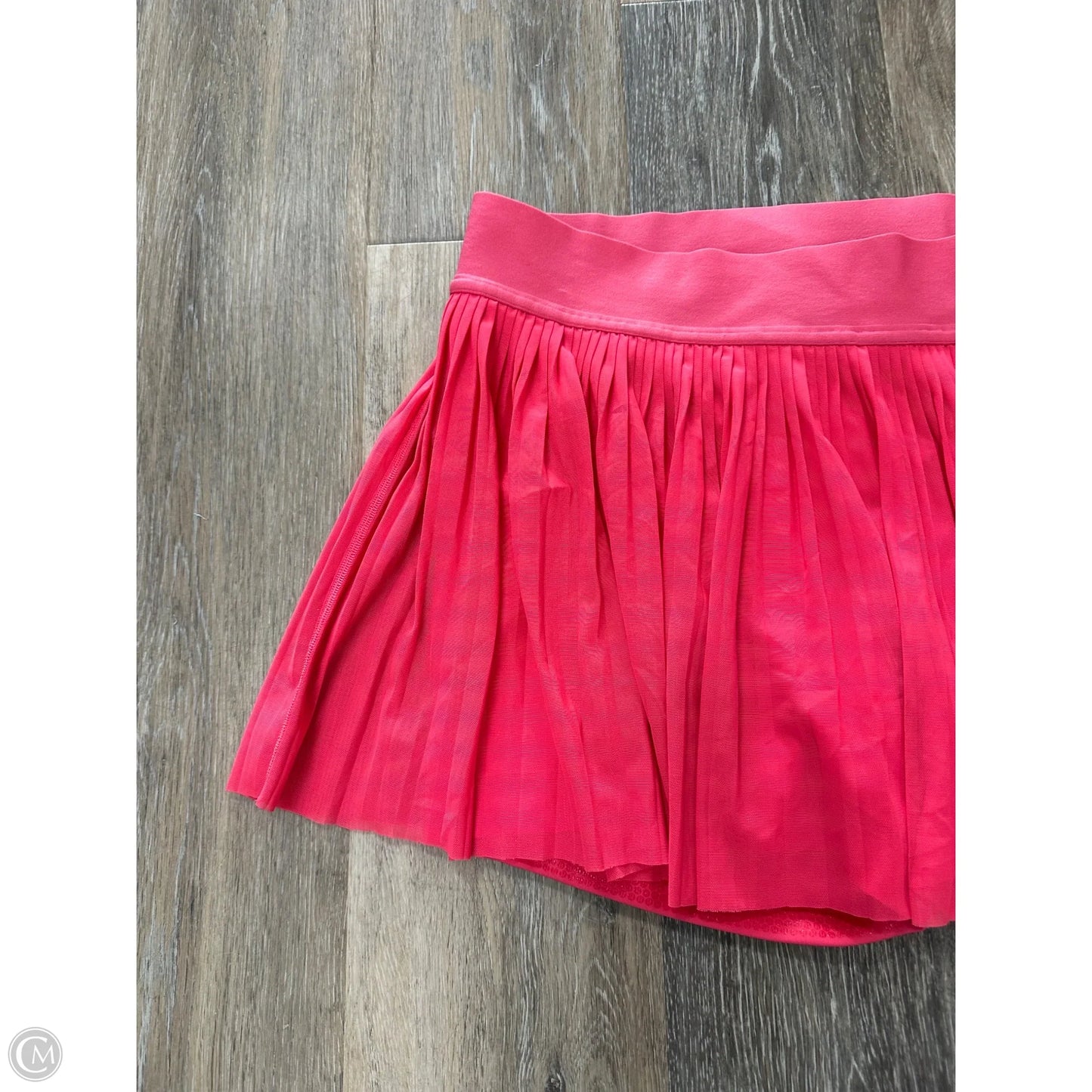 Athletic Skort By Lululemon In Pink, Size: 12