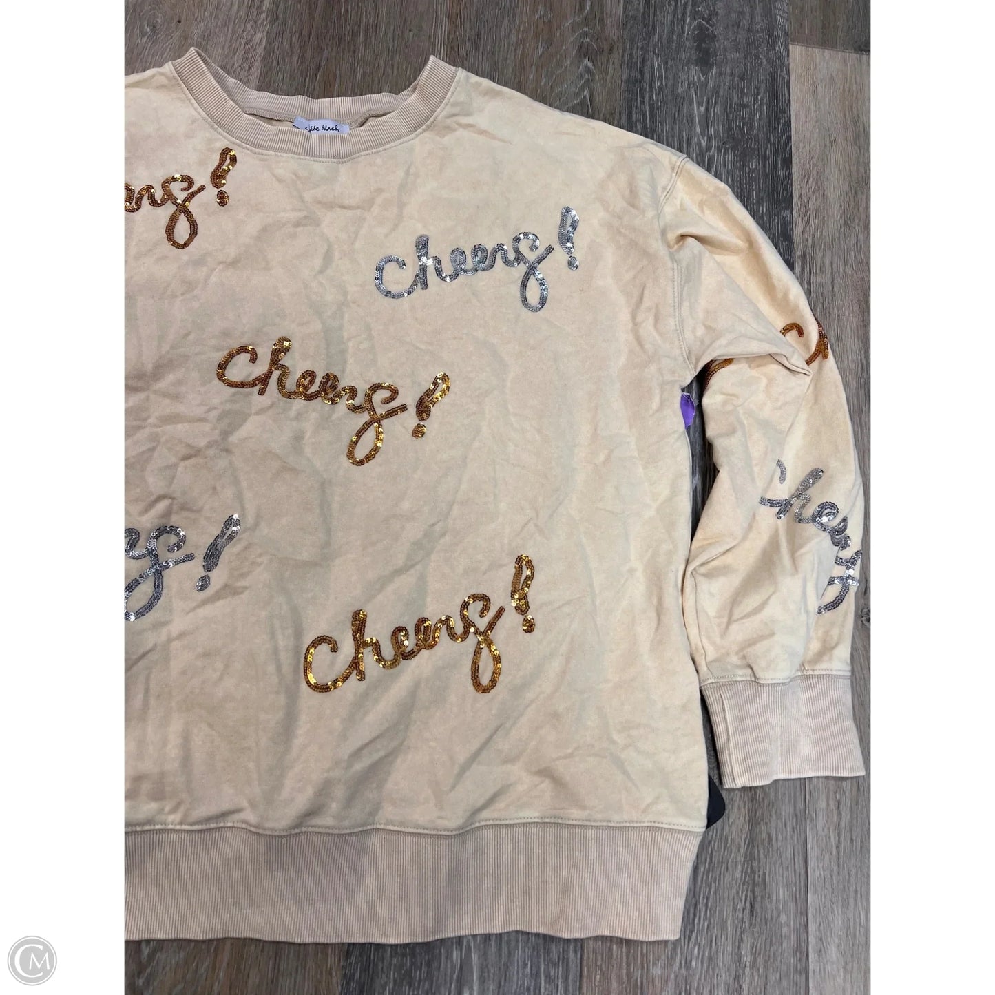 Top Long Sleeve By White Birch In Yellow, Size: L