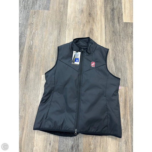 Vest Puffer & Quilted By Nike Apparel In Black, Size: L