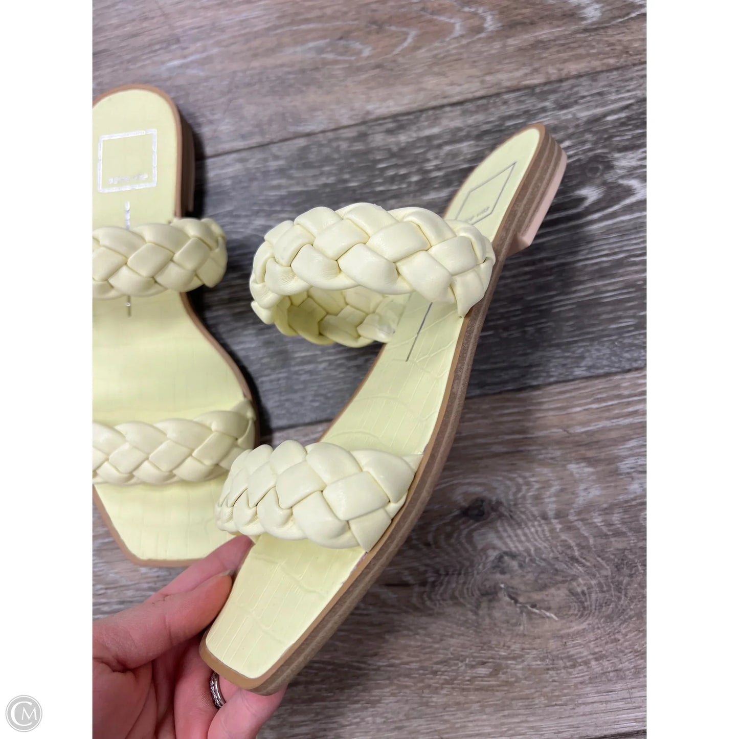 Sandals Flats By Dolce Vita In Yellow, Size: 7