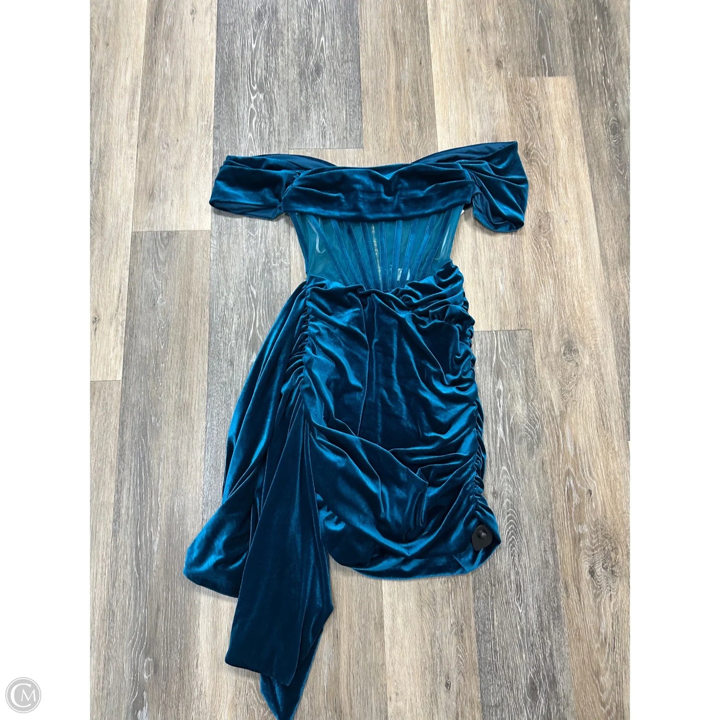 Dress Party Midi By Miss Circle In Blue, Size: M