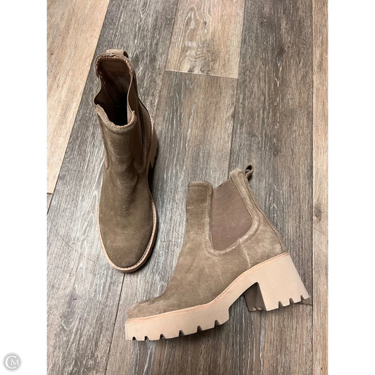 Boots Ankle Heels By Dolce Vita In Beige, Size: 8