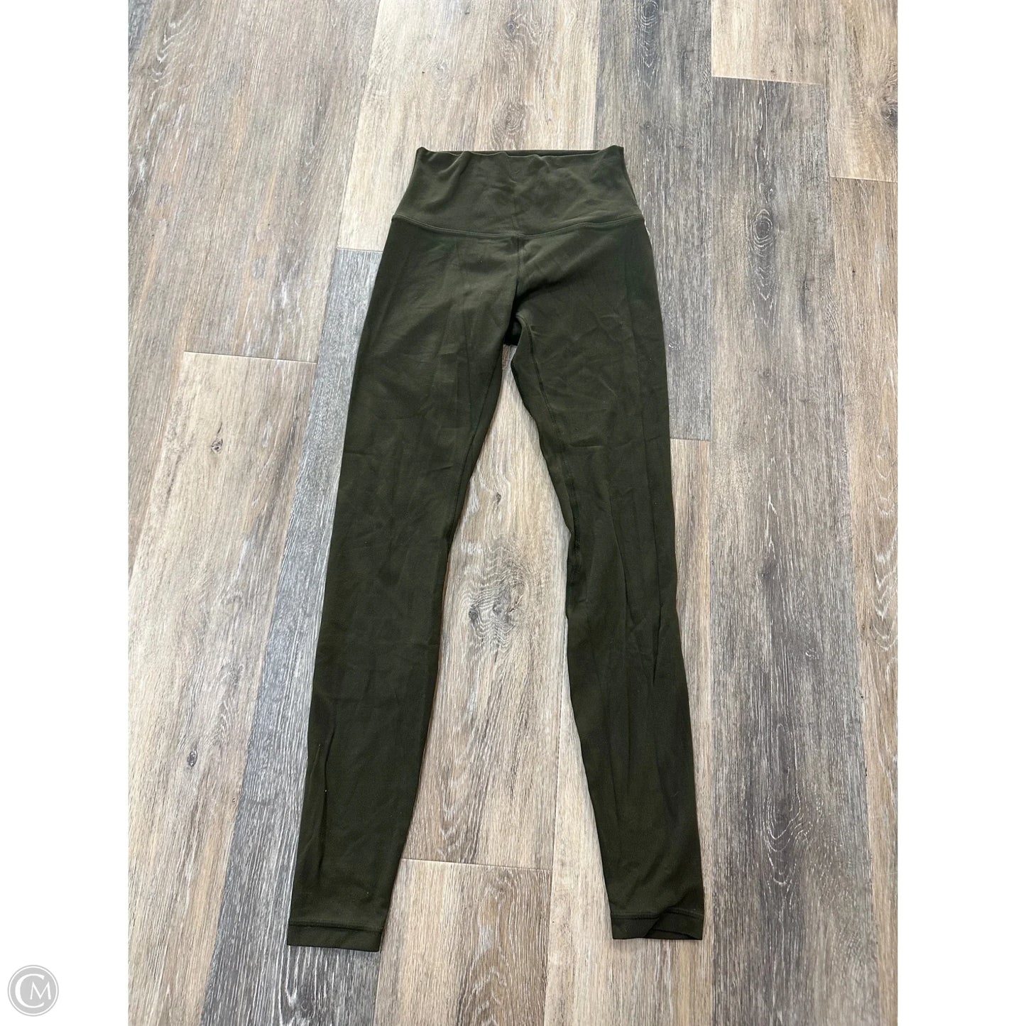 Athletic Pants By Lululemon In Green, Size: 4
