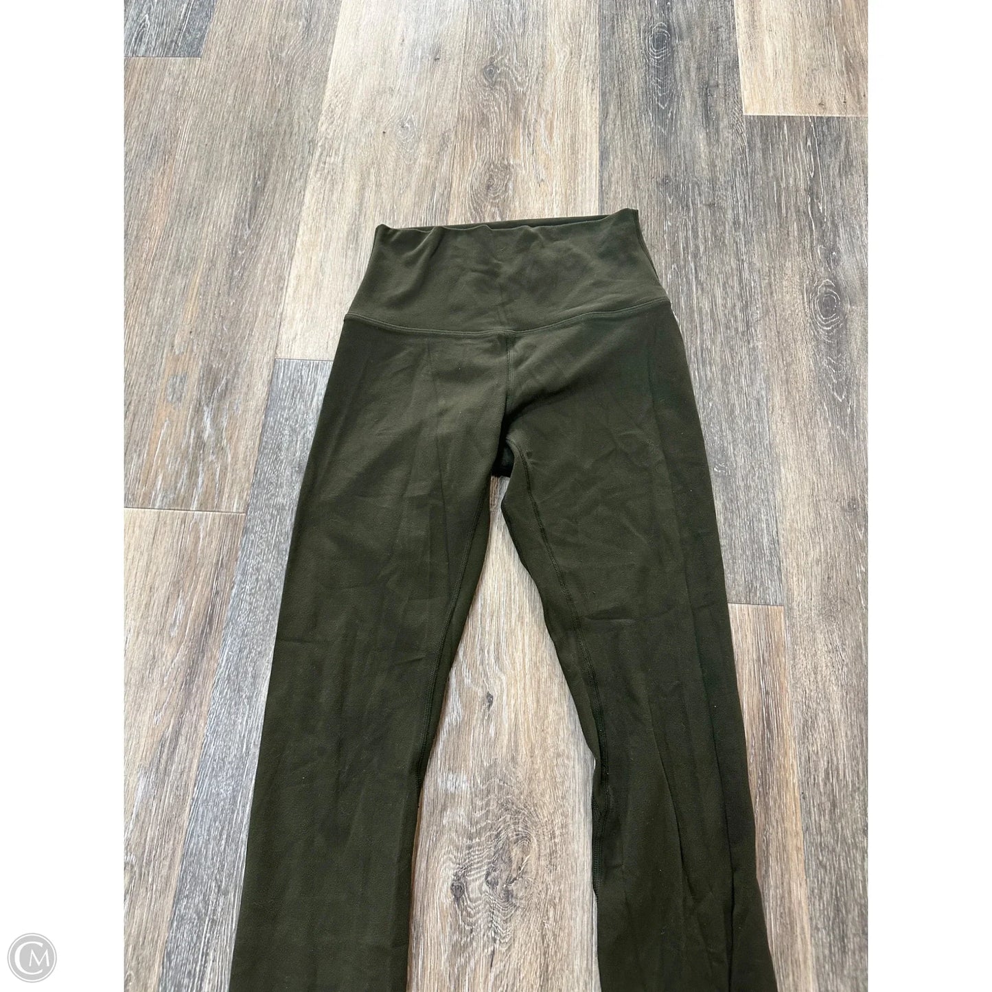 Athletic Pants By Lululemon In Green, Size: 4