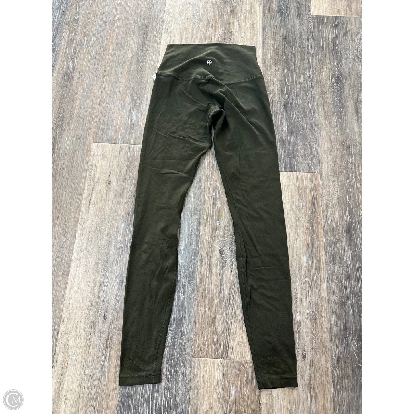 Athletic Pants By Lululemon In Green, Size: 4