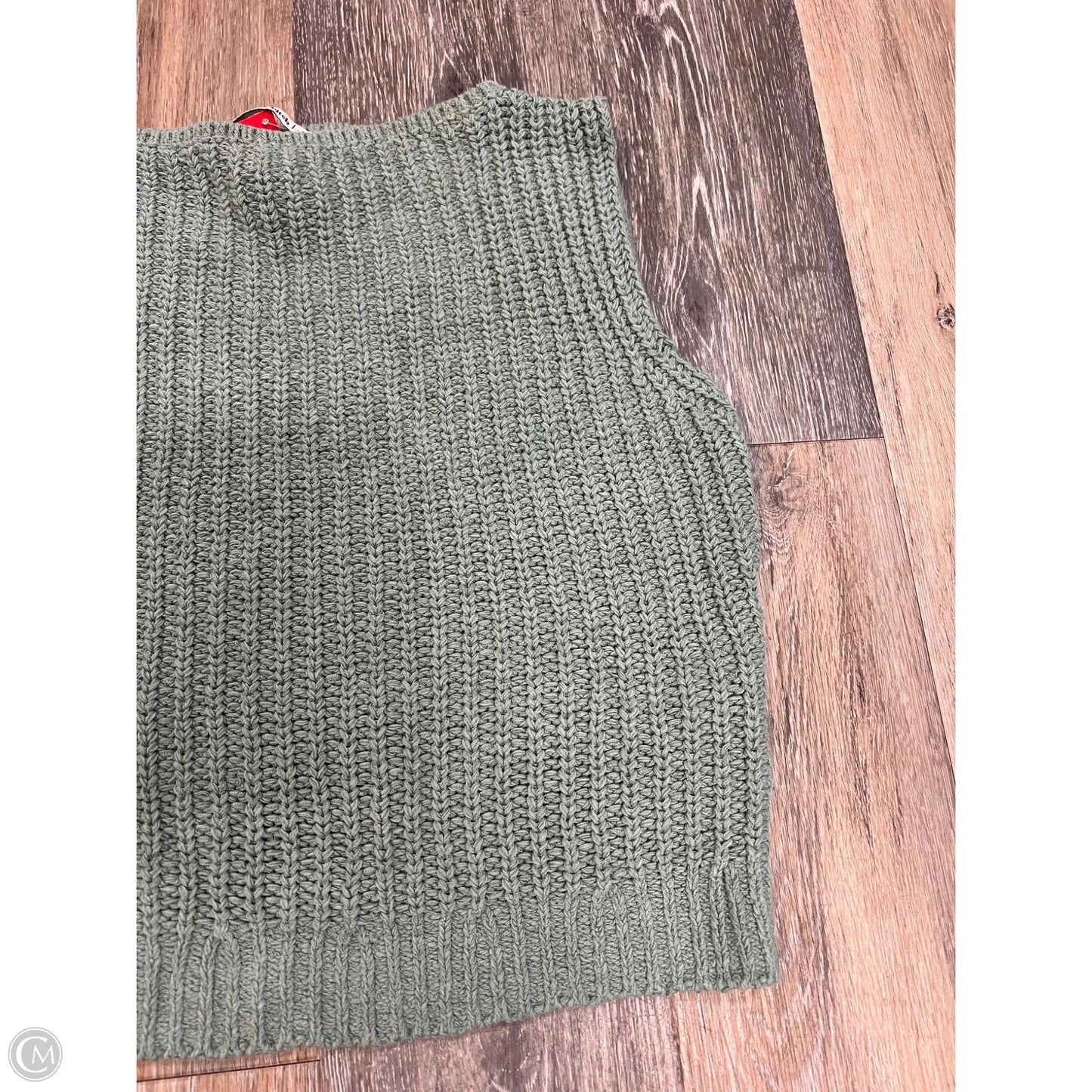 Sweater Short Sleeve By Abercrombie And Fitch In Green, Size: Xs