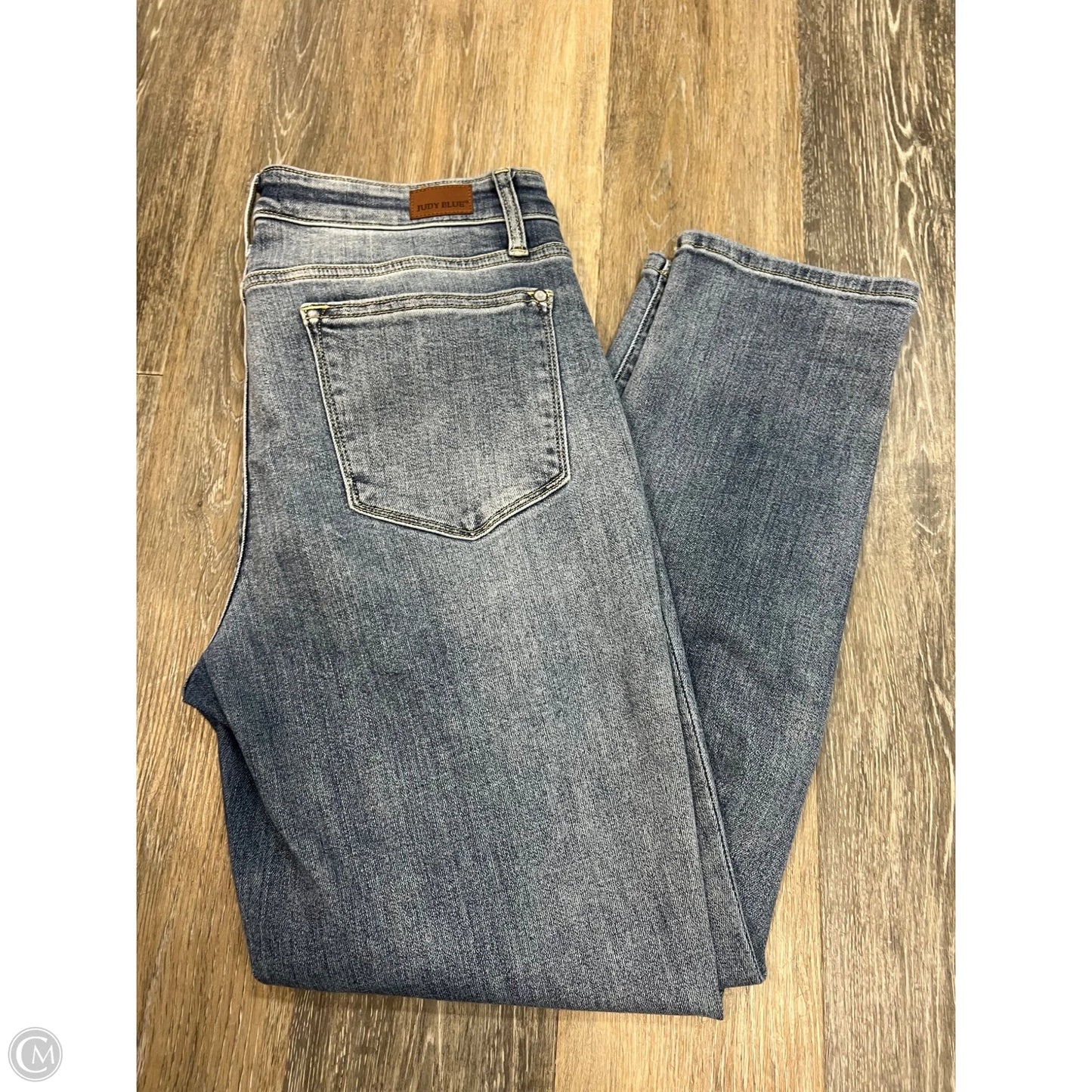 -Jeans Skinny By Judy Blue In Blue Denim, Size: 12/31