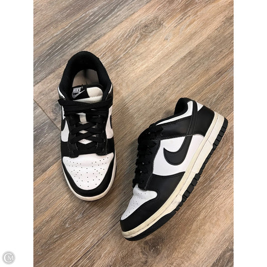 Shoes Athletic By Nike In Black & White, Size: 6