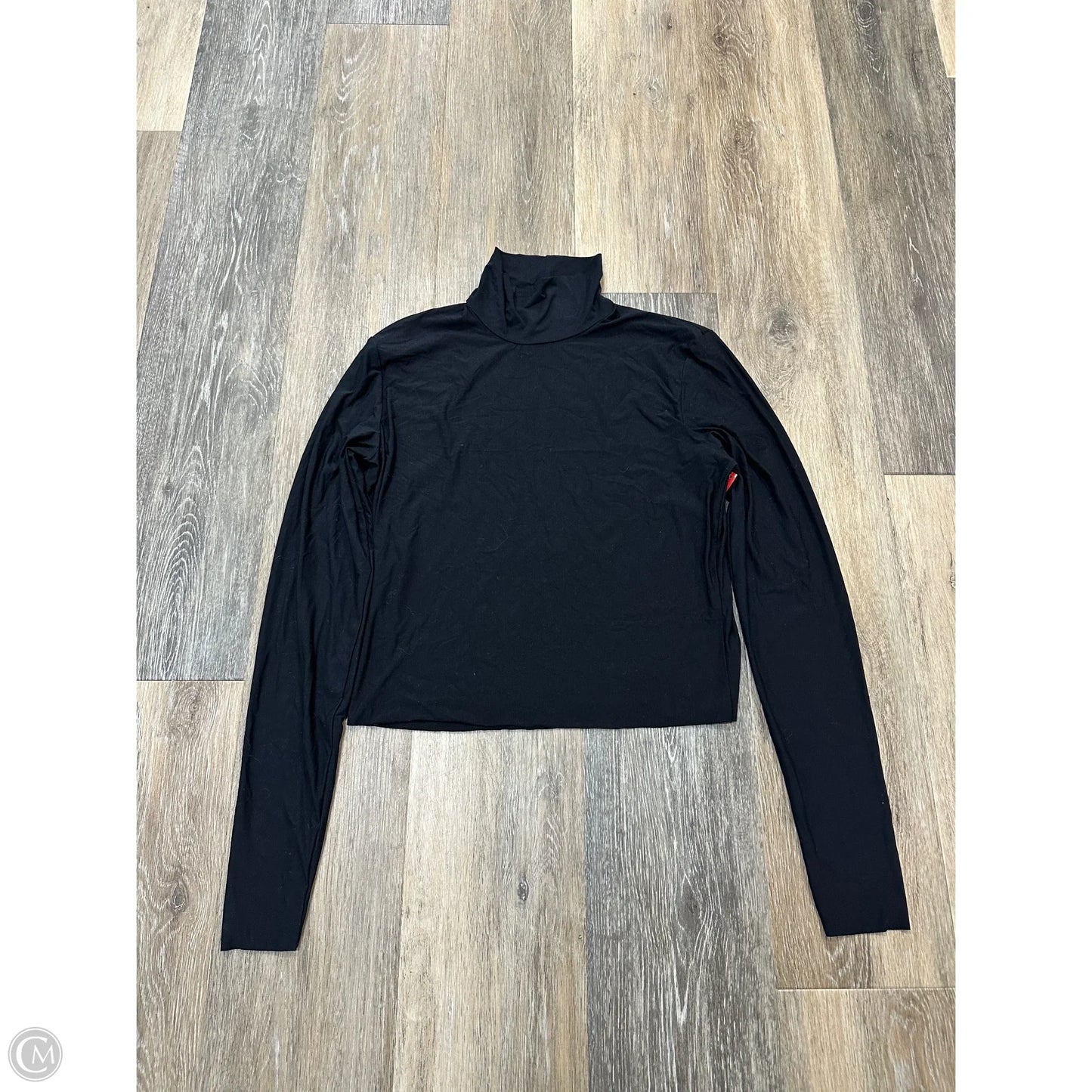 Top Long Sleeve By Commando In Black, Size: S