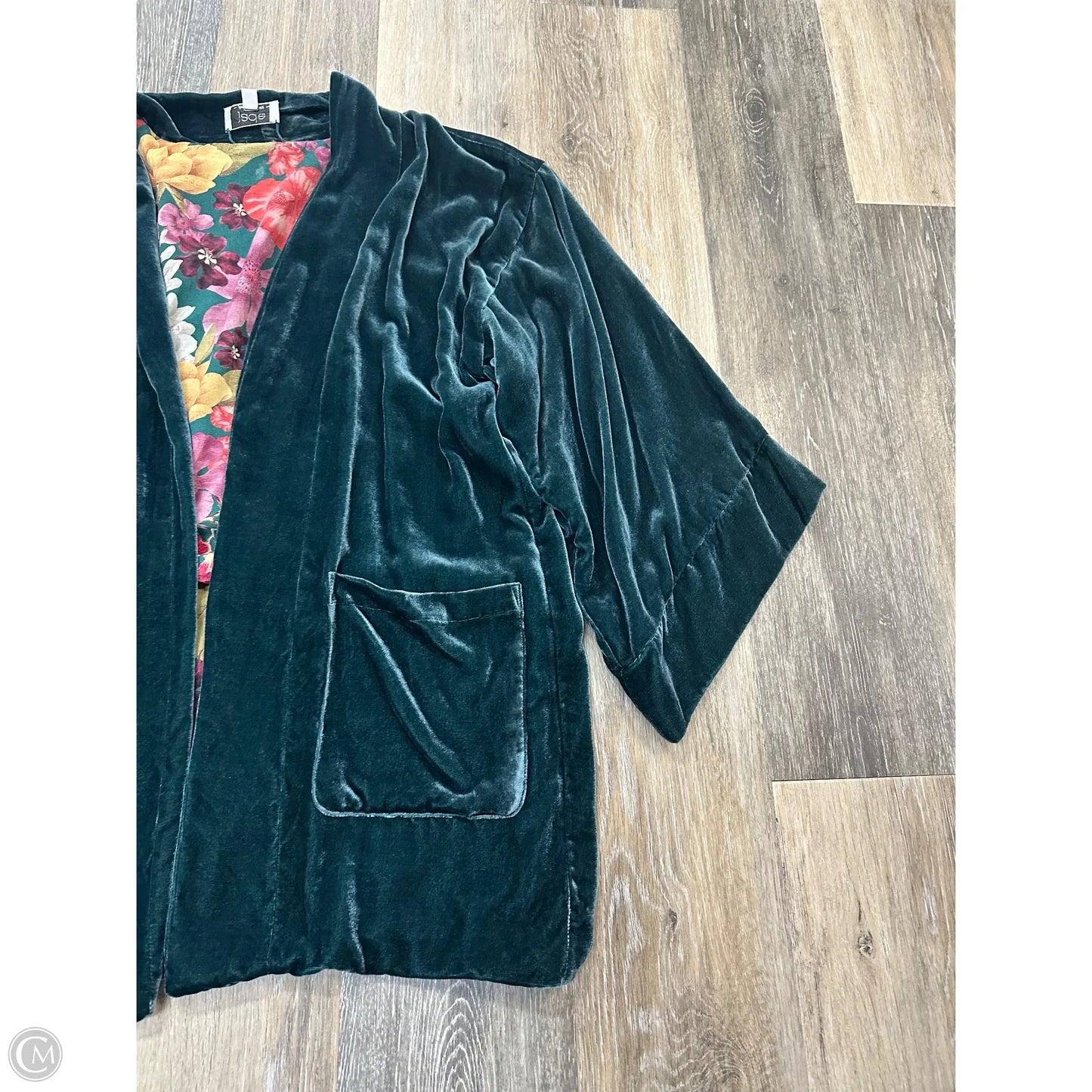 Blazer By Johnny Was In Teal, Size: Xs