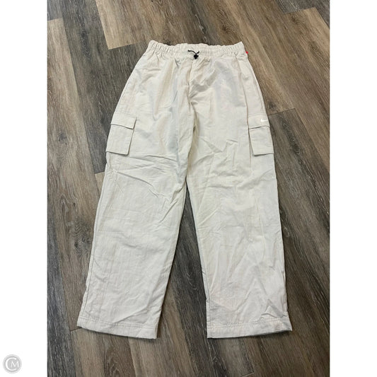 Athletic Pants By Nike Apparel In Cream, Size: M