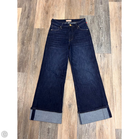 Jeans Wide Leg By Kut In Blue Denim, Size: 00