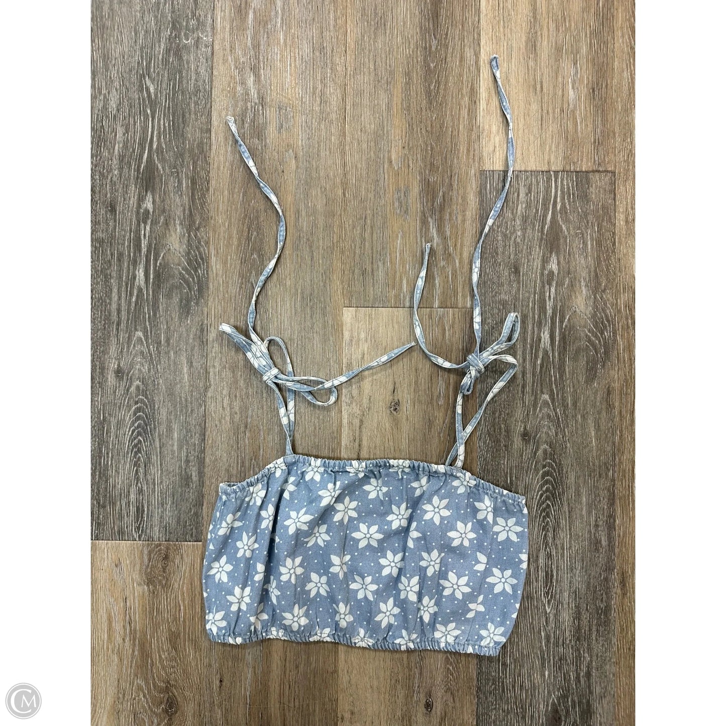 Tank Top By Billabong In Blue Denim, Size: S