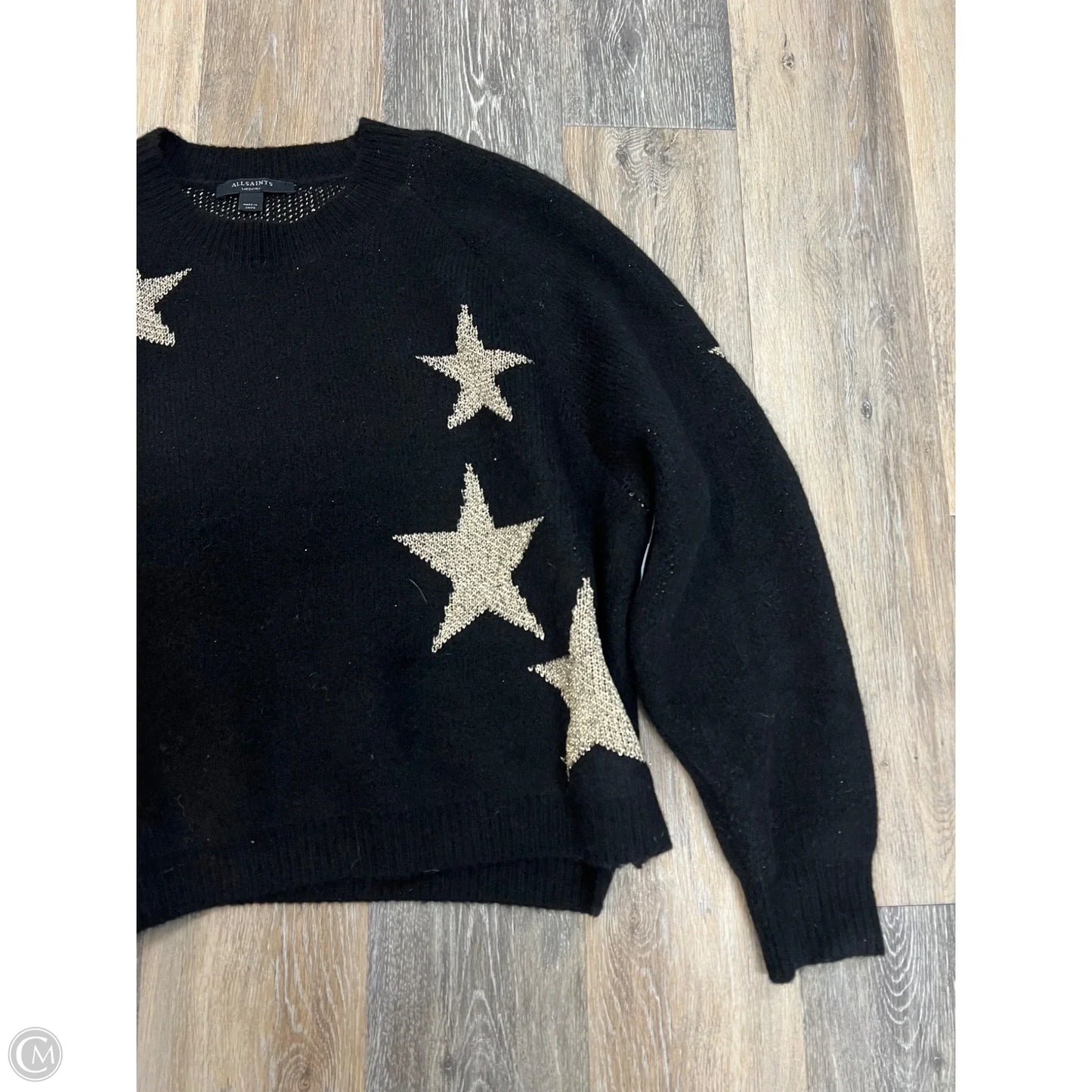 Sweater Designer By All Saints In Black, Size: M