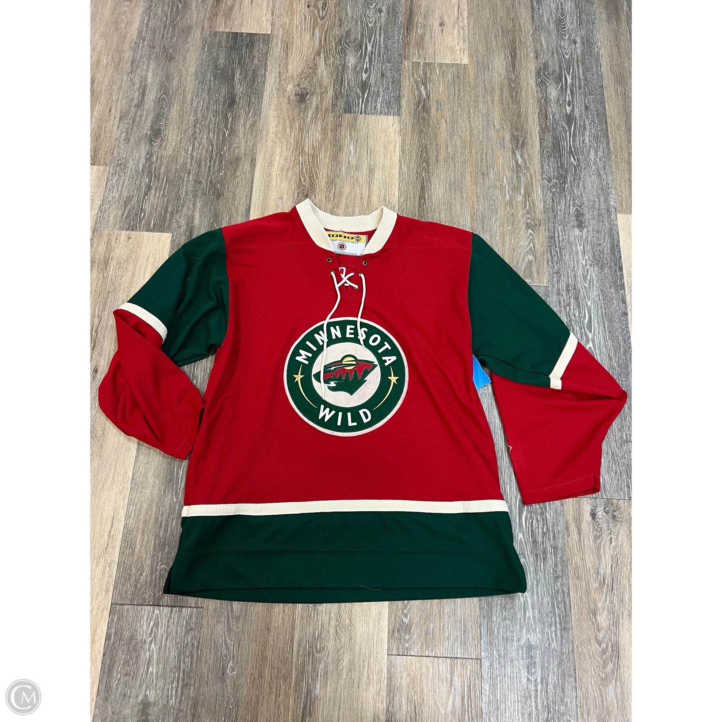 Athletic Top Jersey By Koho In Red, Size: M