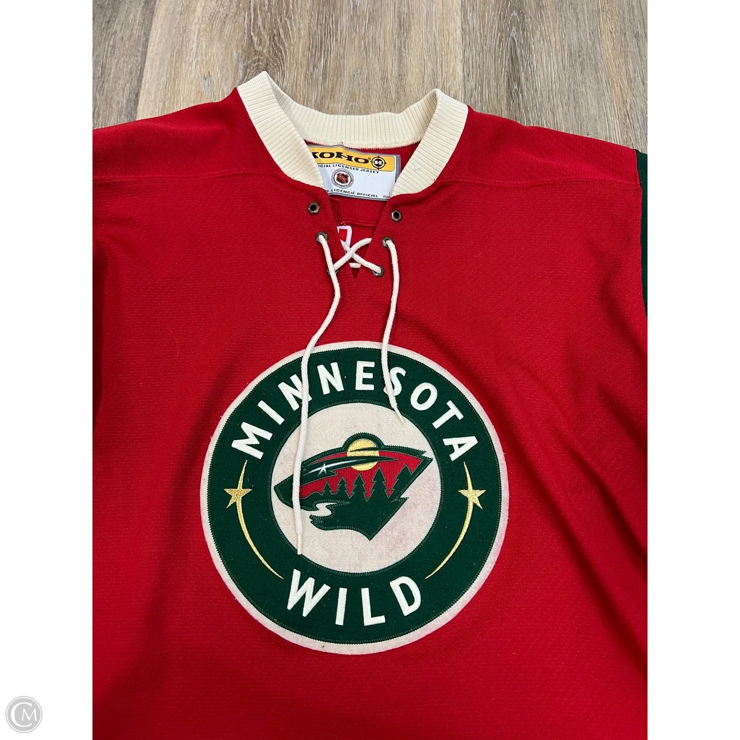 Athletic Top Jersey By Koho In Red, Size: M