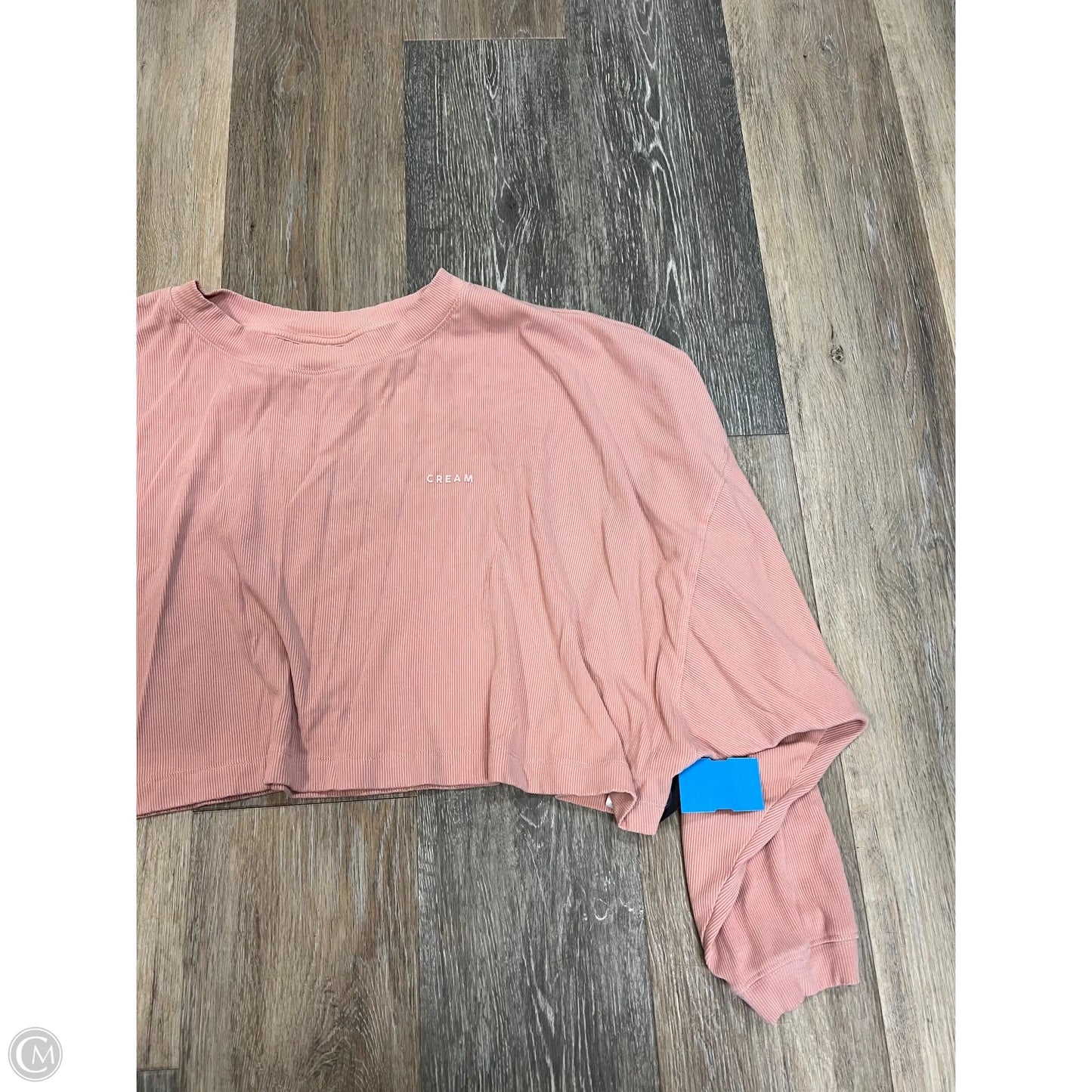 Athletic Top Long Sleeve By Cream Yoga In Pink, Size: Xs/S