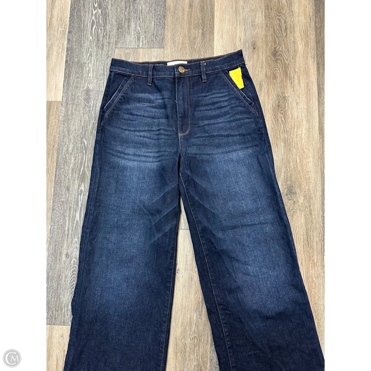 Jeans Wide Leg By Evereve In Blue Denim, Size: 8