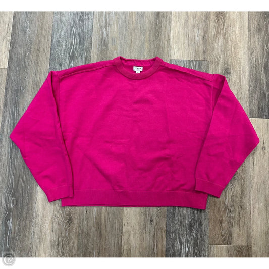 Sweater By J. Crew In Pink, Size: L