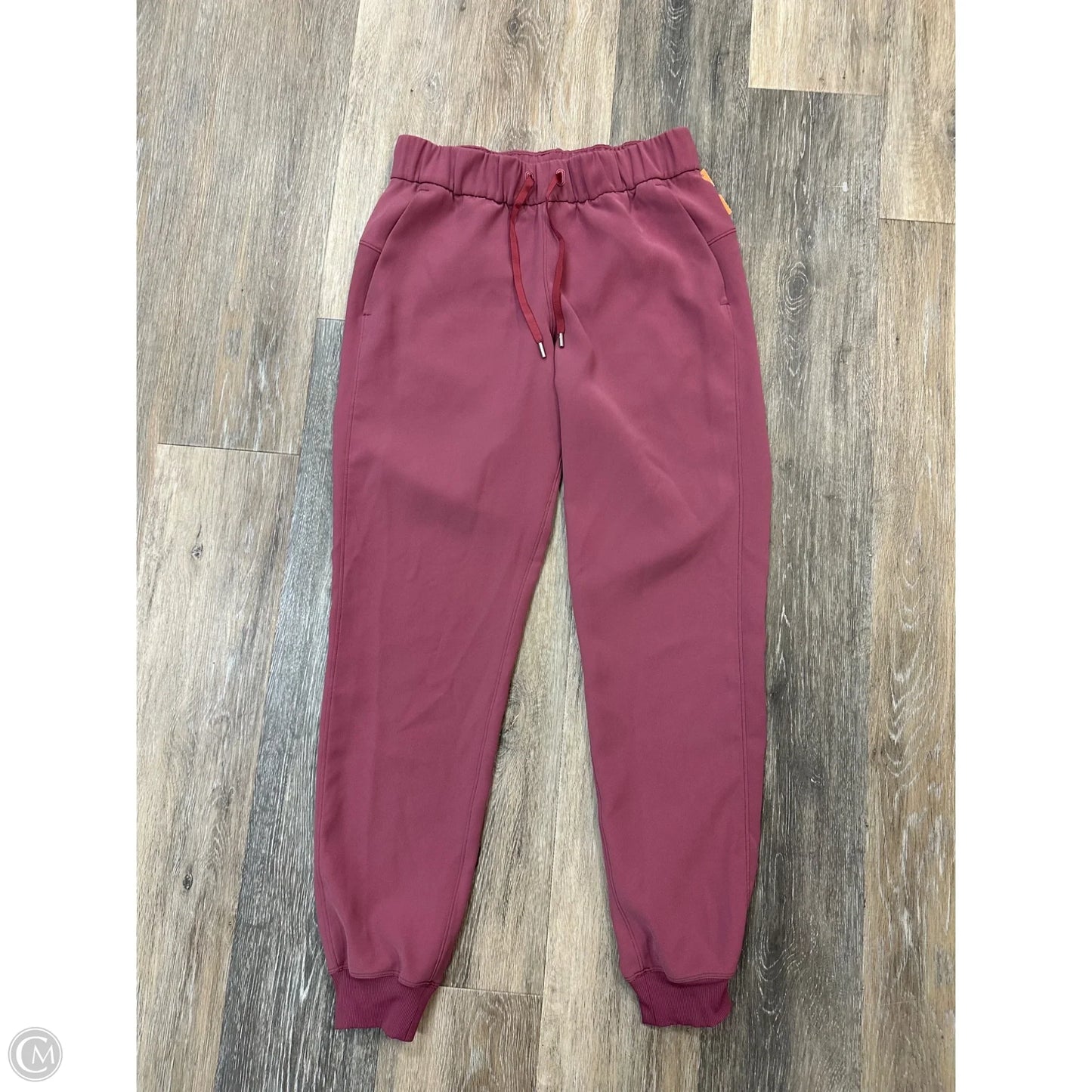 Athletic Pants By Lululemon In Pink, Size: 4