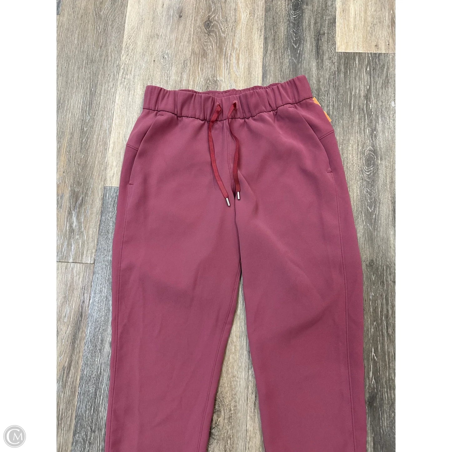 Athletic Pants By Lululemon In Pink, Size: 4
