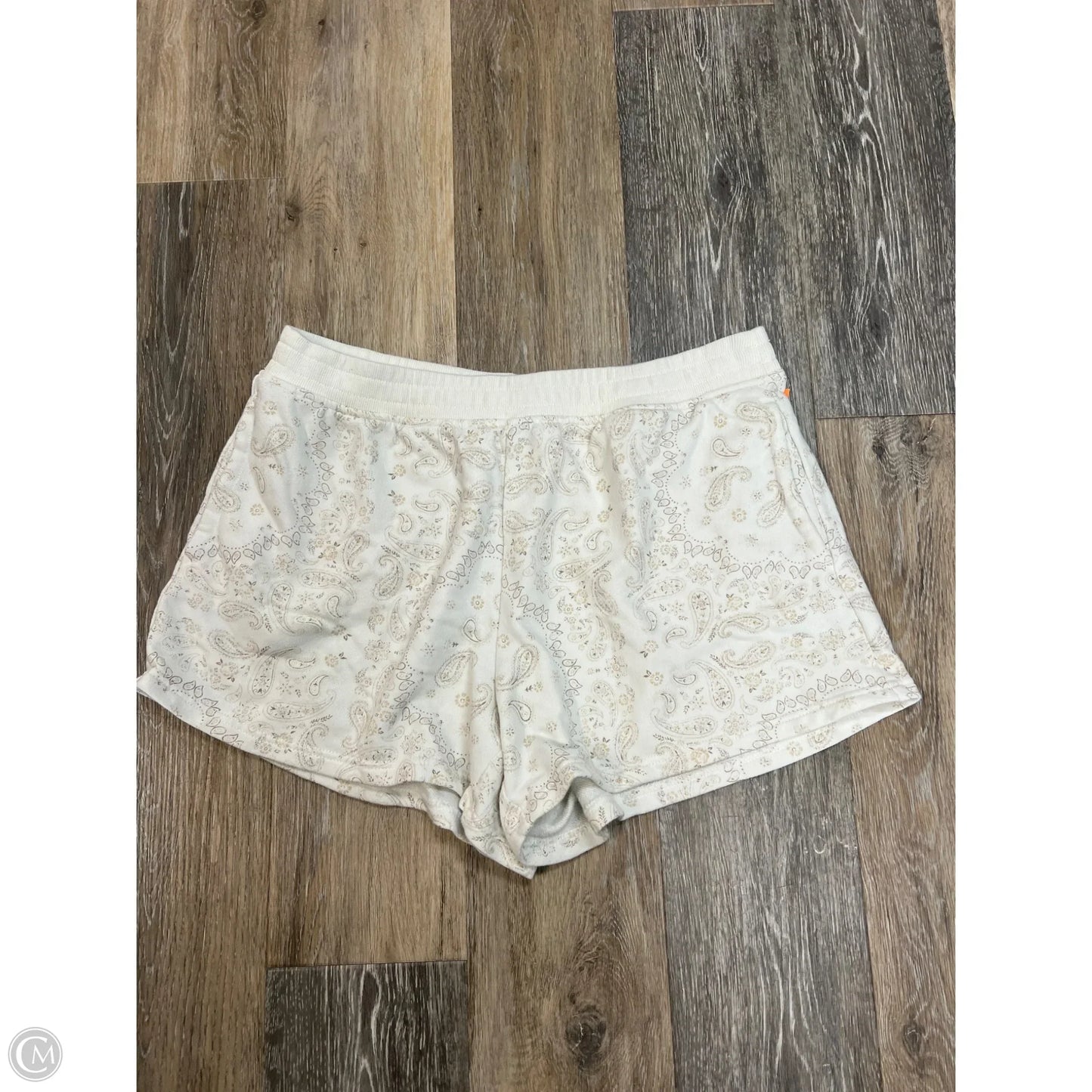Athletic Shorts By Aerie In Cream, Size: L