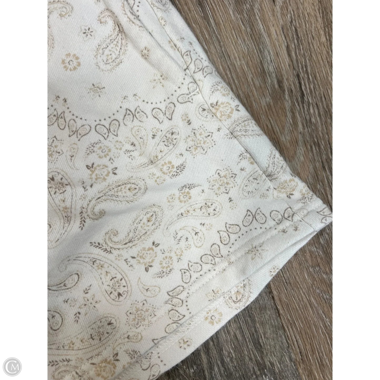 Athletic Shorts By Aerie In Cream, Size: L