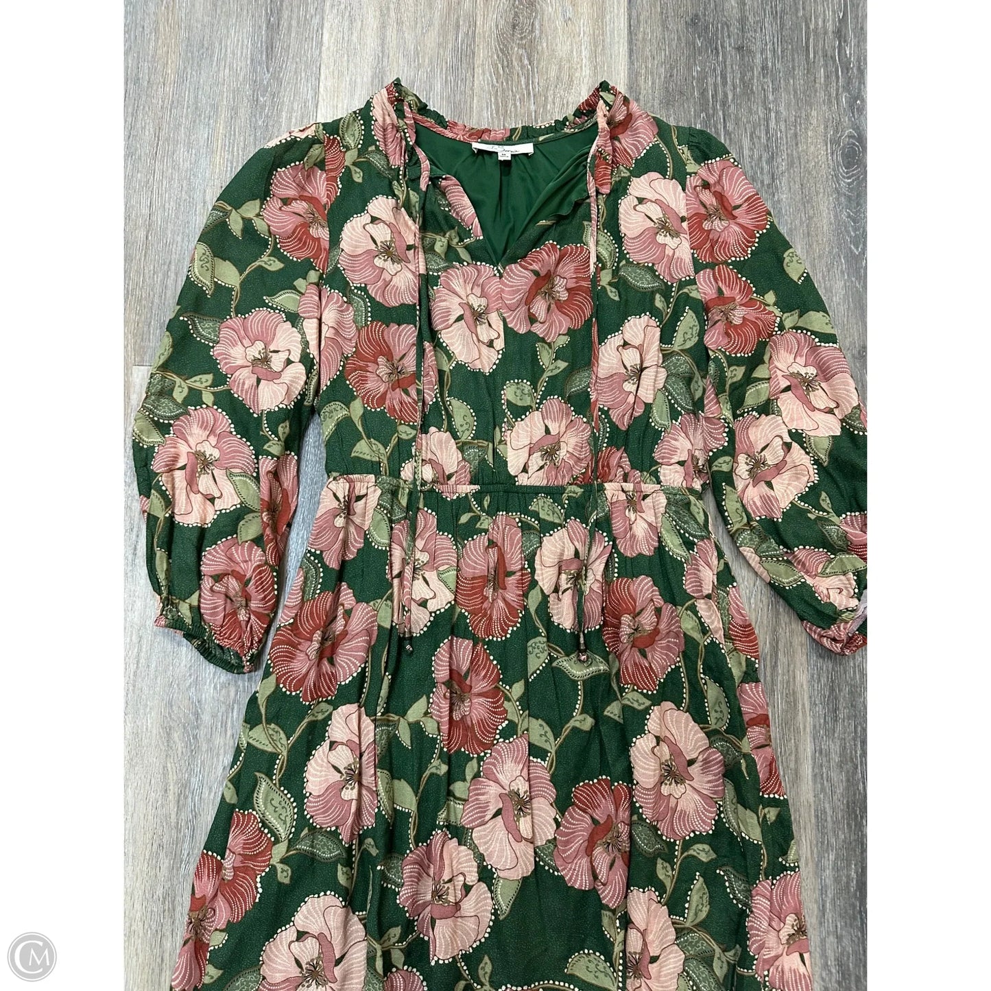 Dress Party Midi By Les Serein In Green, Size: M