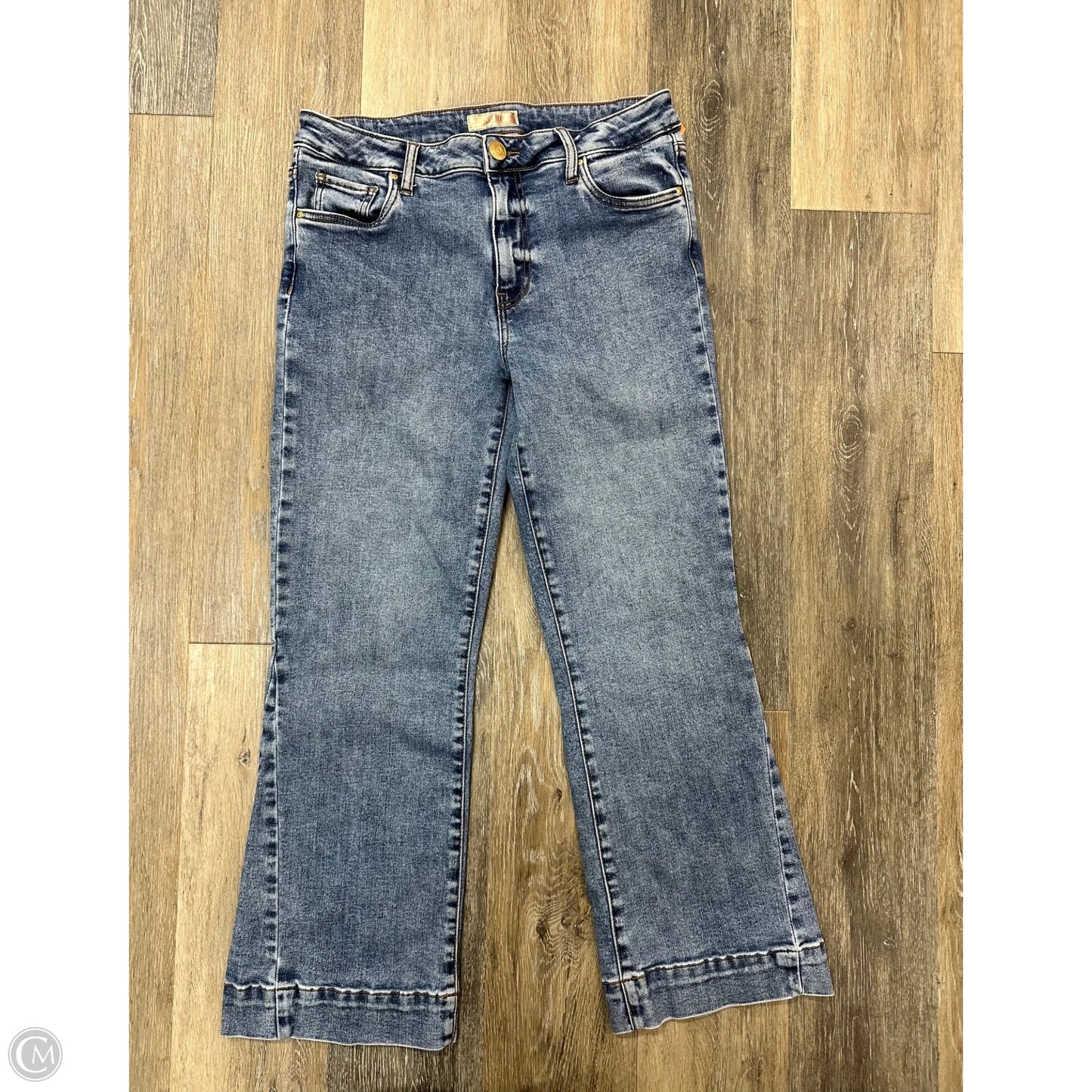 Jeans Wide Leg By Kut In Blue Denim, Size: 6