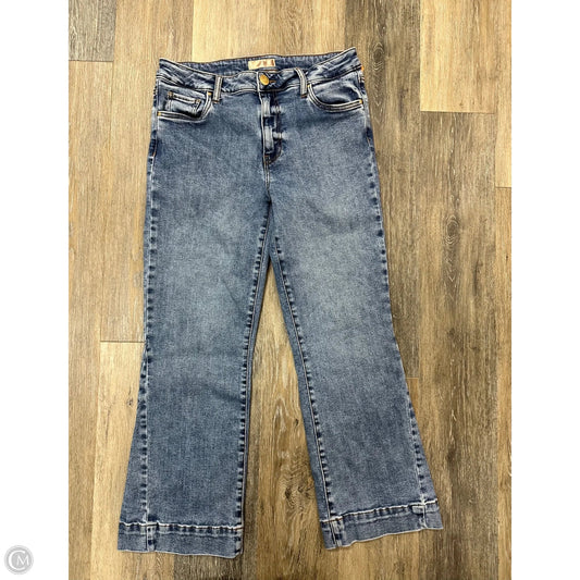 Jeans Wide Leg By Kut In Blue Denim, Size: 6