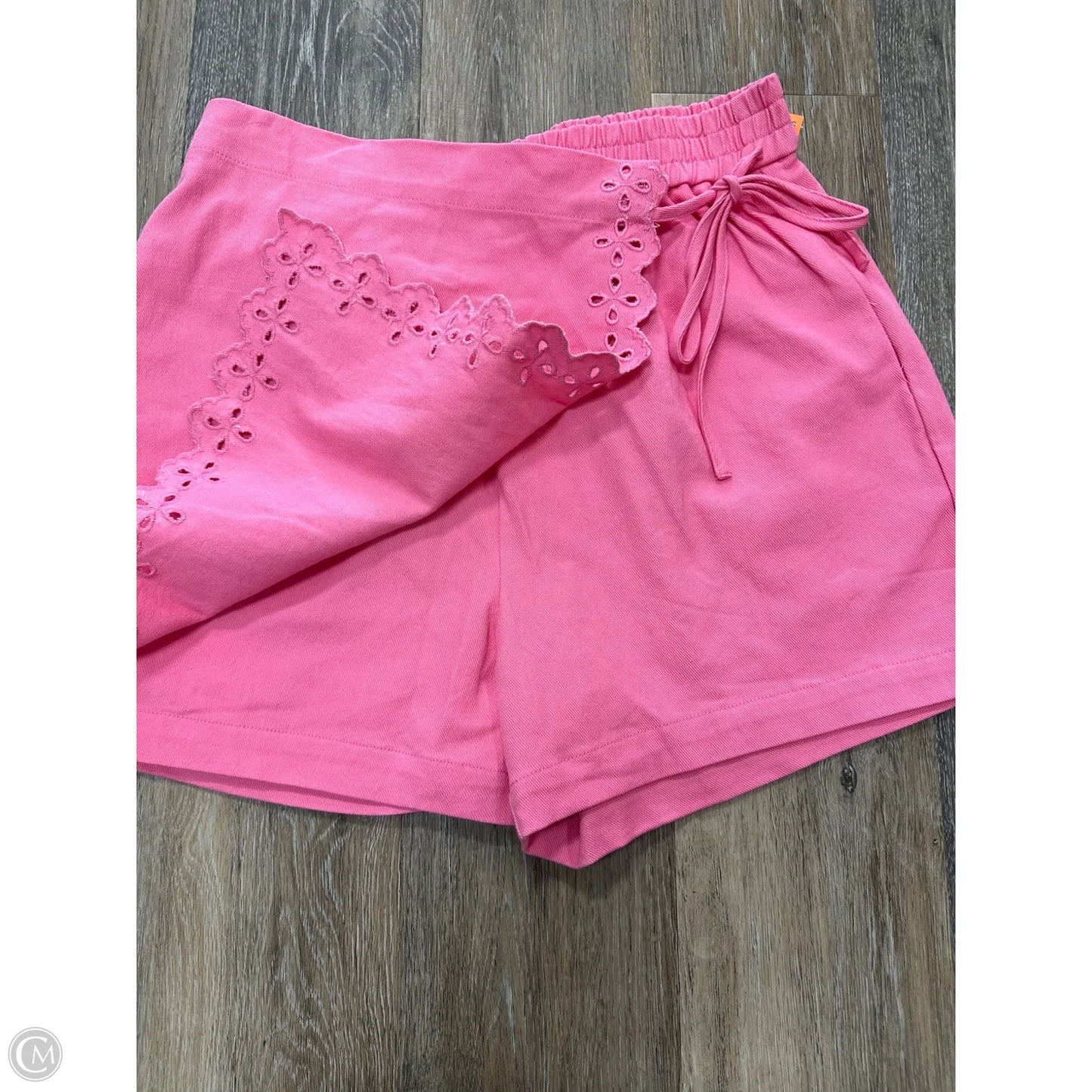 Skort By Entro In Pink Denim, Size: L