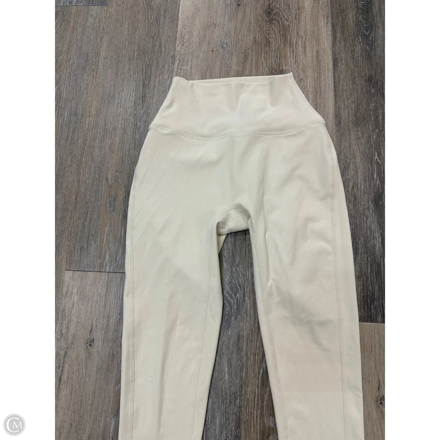 Athletic Pants By Set Active In Cream, Size: Xs