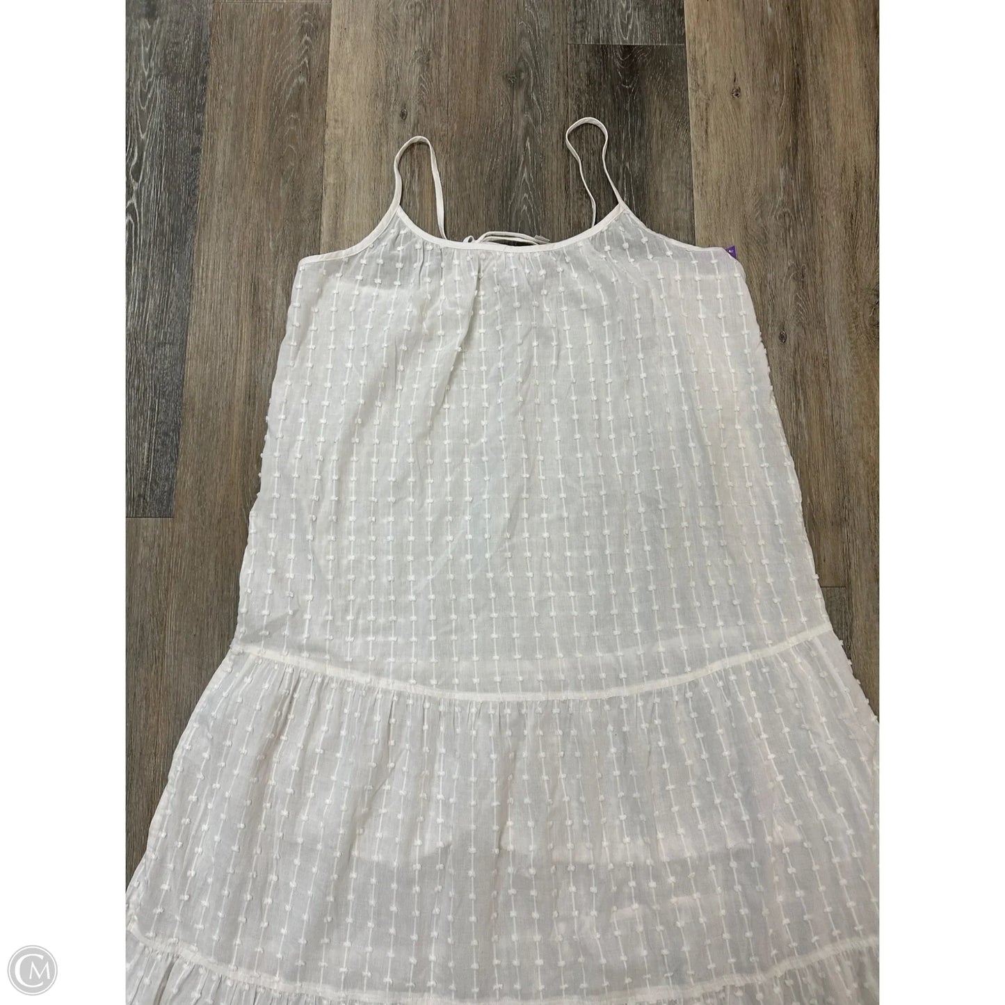 Dress Casual Maxi By Madewell In White, Size: Xxl