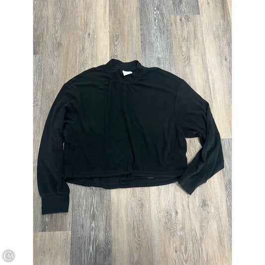 Sweatshirt Collar By Varley In Black, Size: M