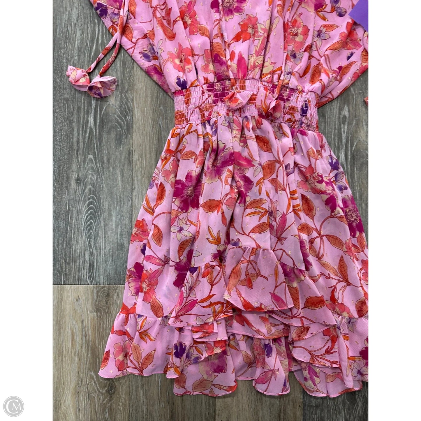 Dress Designer By Misa In Pink, Size: S