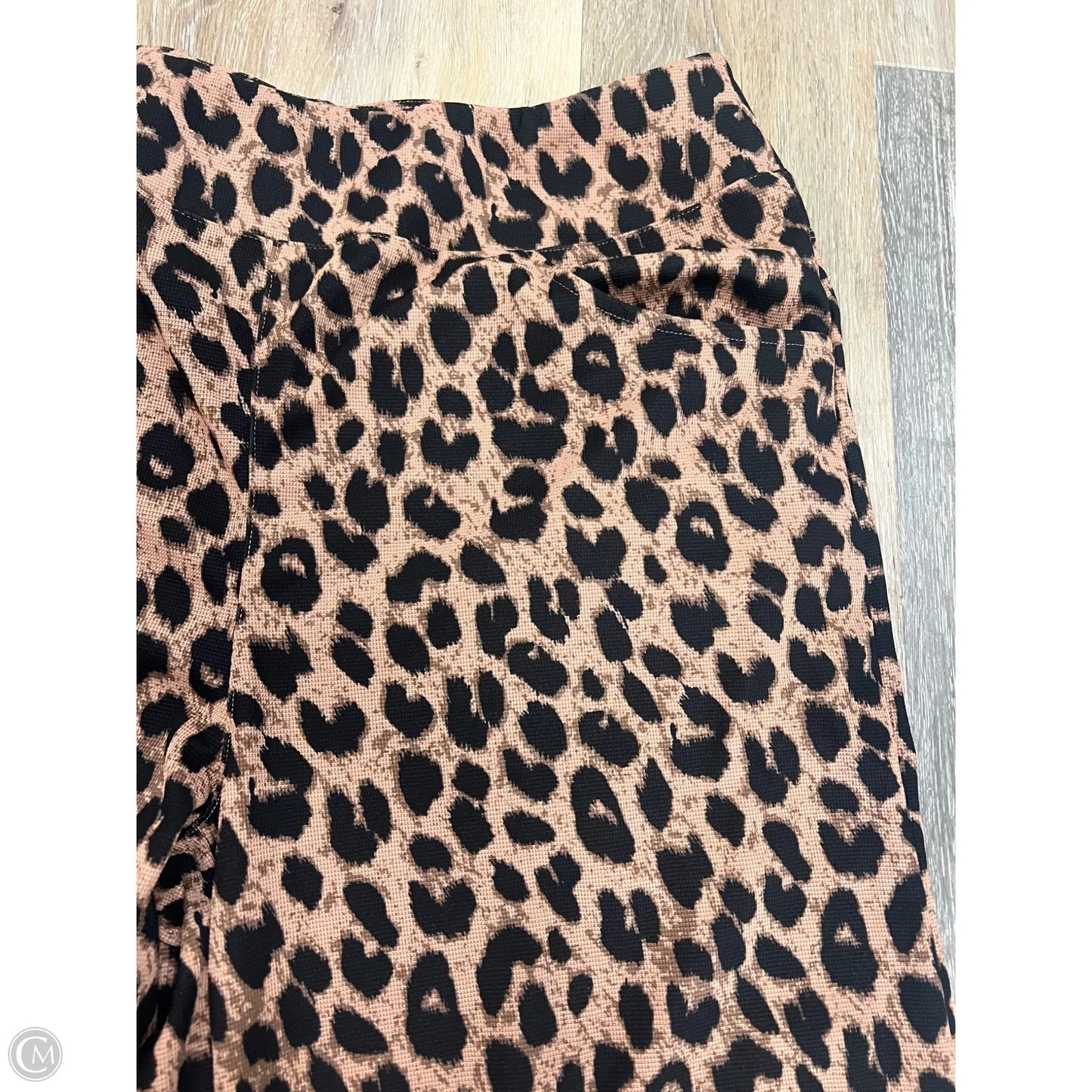 Pants Wide Leg By Halara In Animal Print, Size: Xl