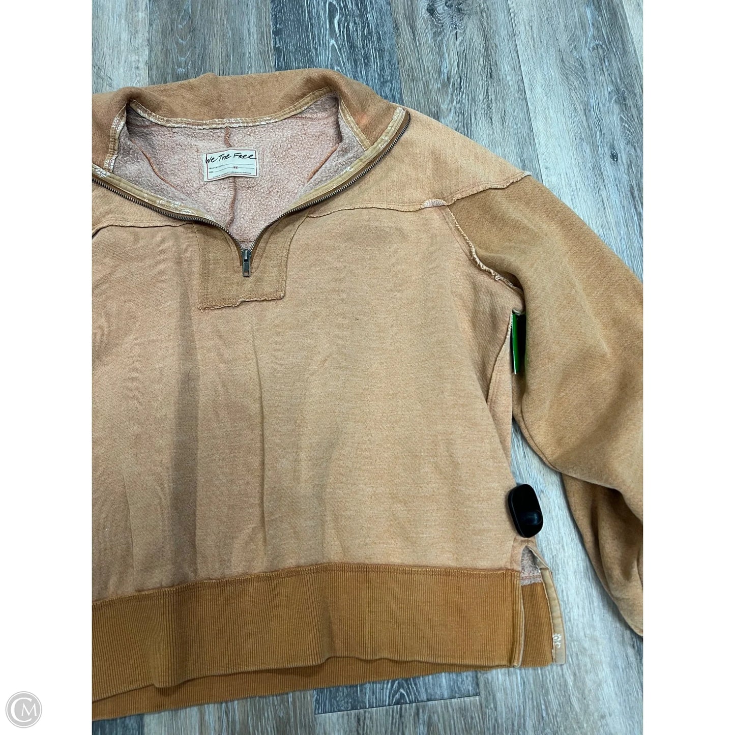 Sweatshirt Collar By We The Free In Orange, Size: Xl