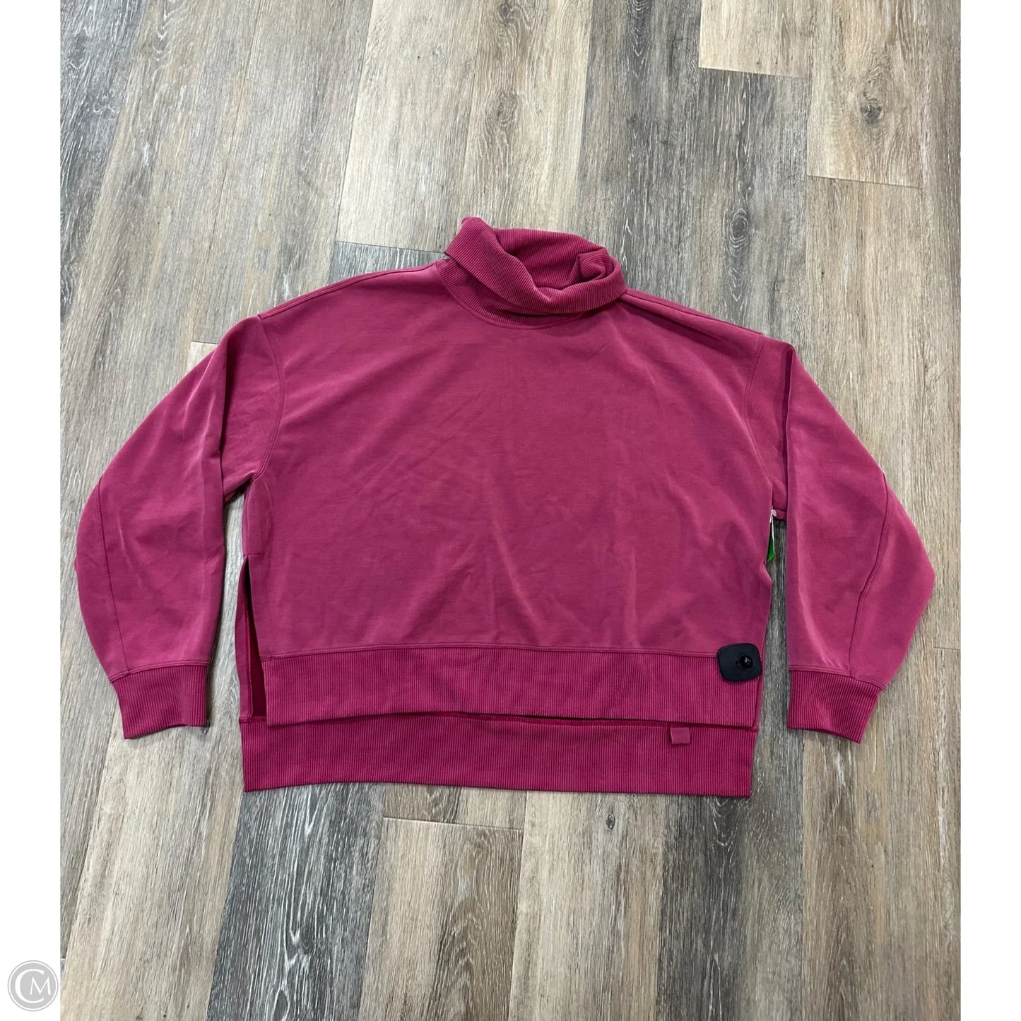 Athletic Sweatshirt Crewneck By Lululemon In Red, Size: 10
